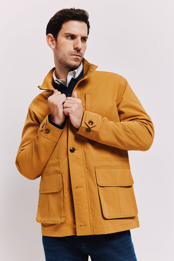 Milano Chaqueta de algod&oacute;n Tostado