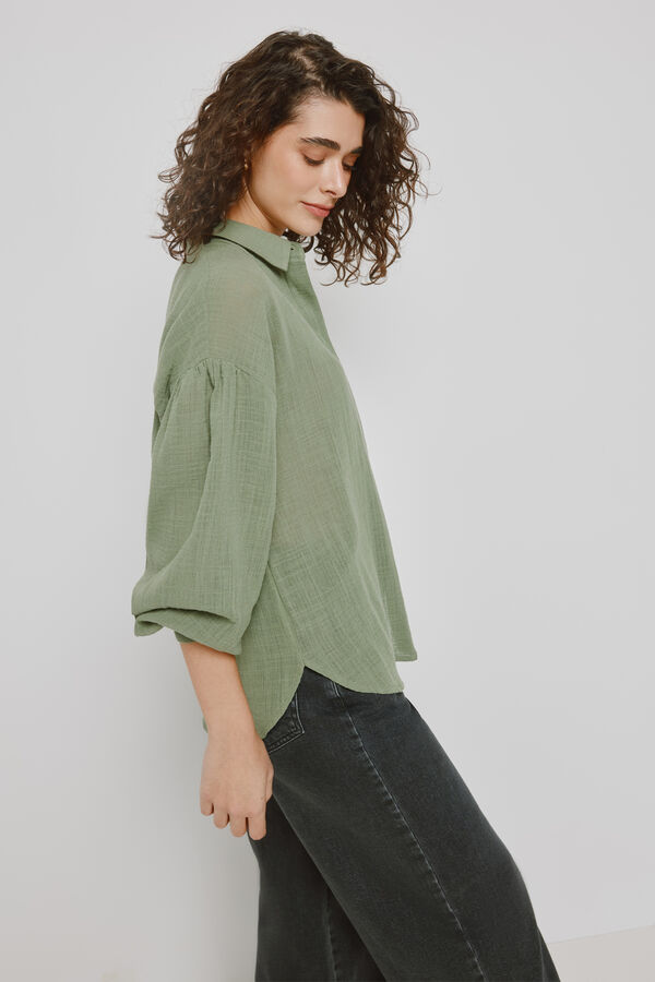 Milano Blusa lisa C&aacute;qui