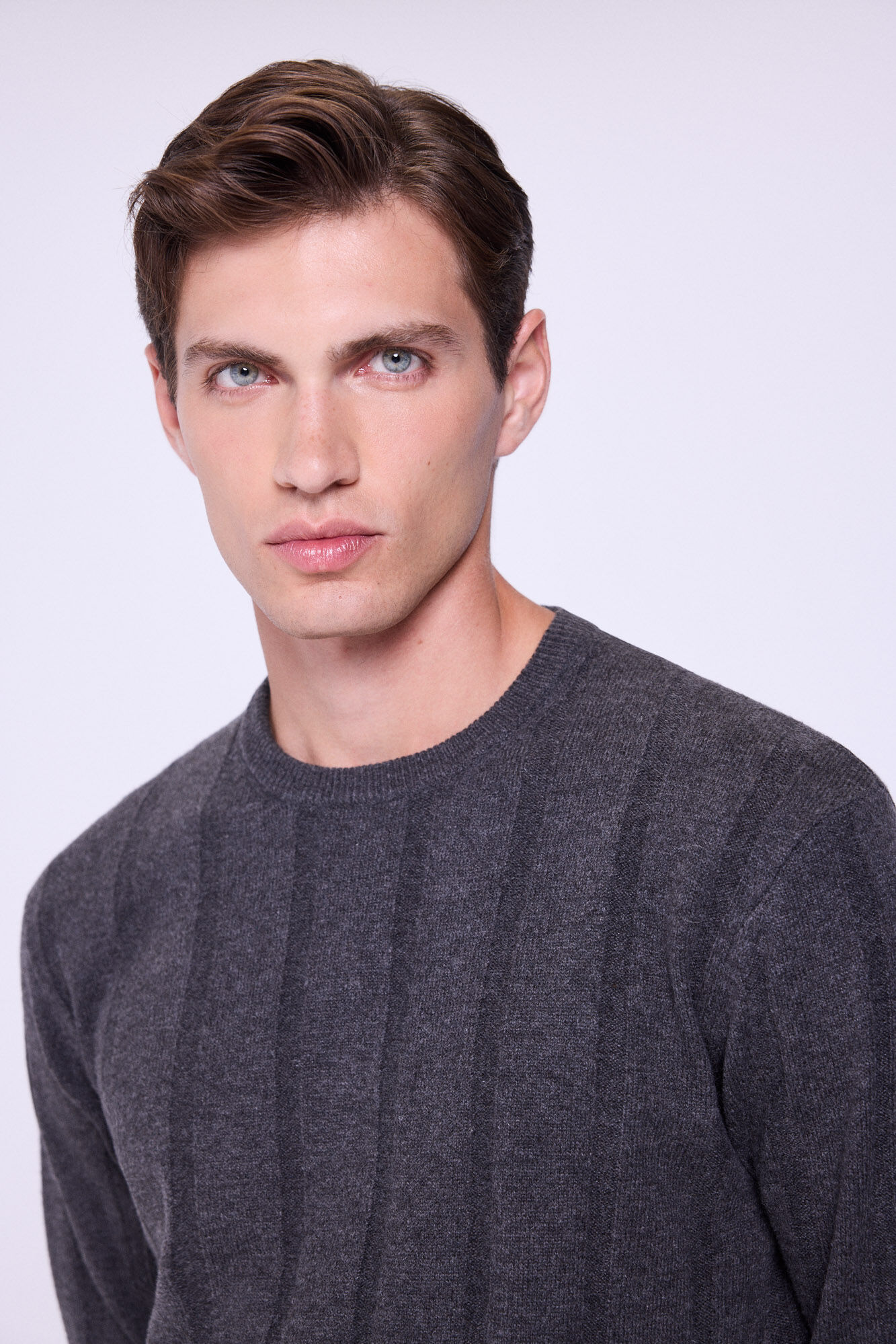 Milano Jersey B&aacute;sico Rib Cuello Redondo