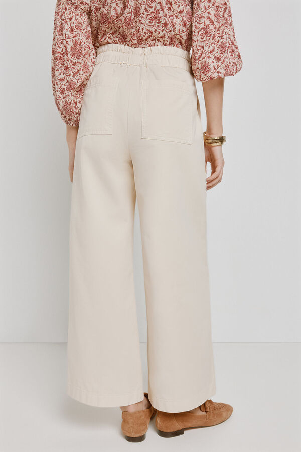 Milano Pantal&oacute;n ancho Beige