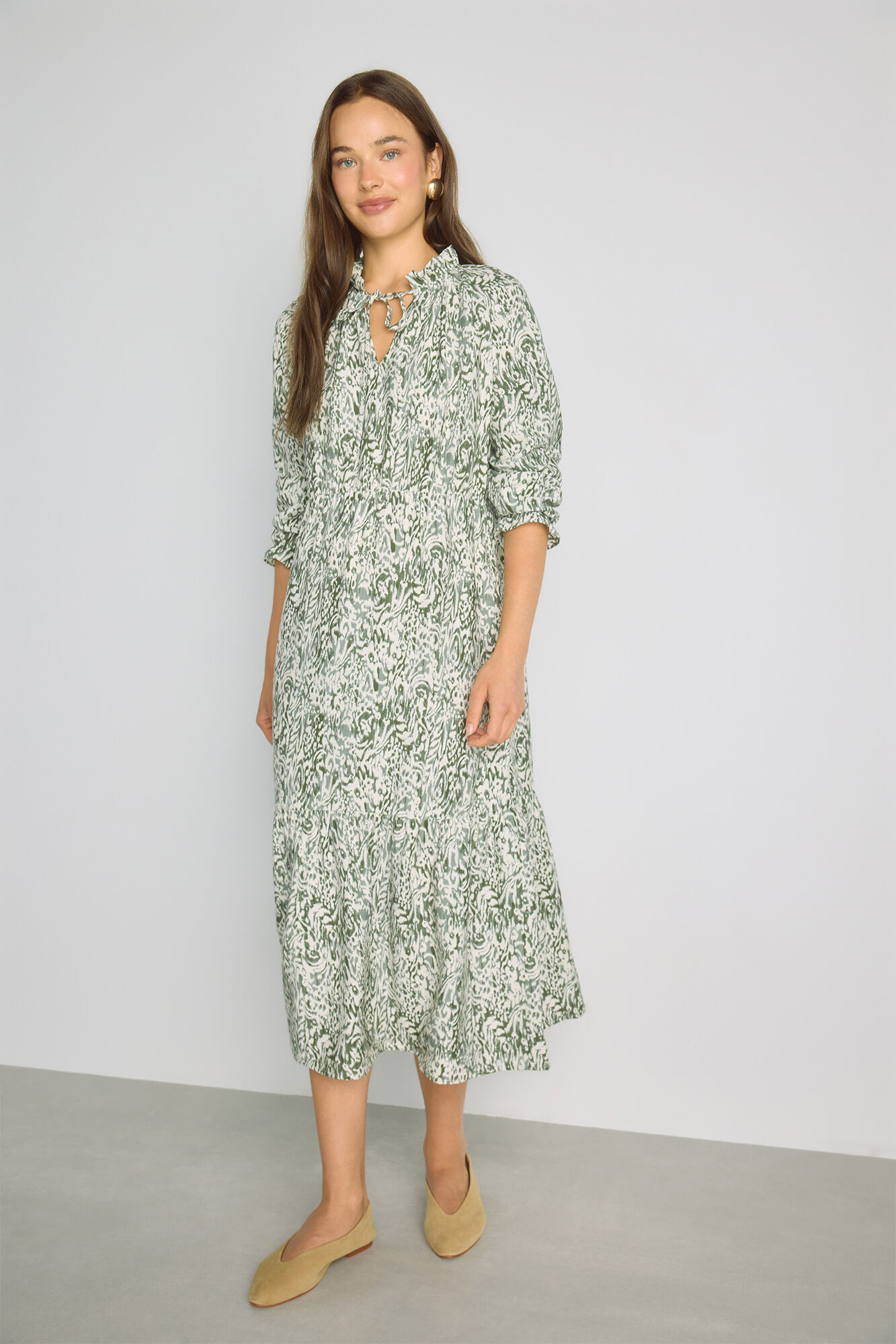 Milano Vestido escote pico