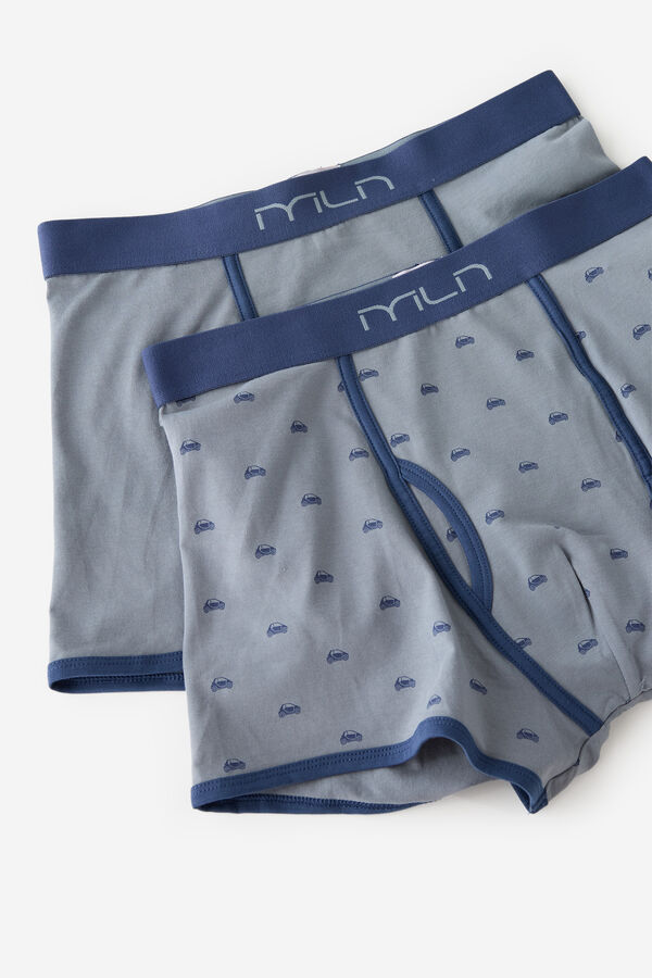 Milano Boxer Coches Gris Oscuro