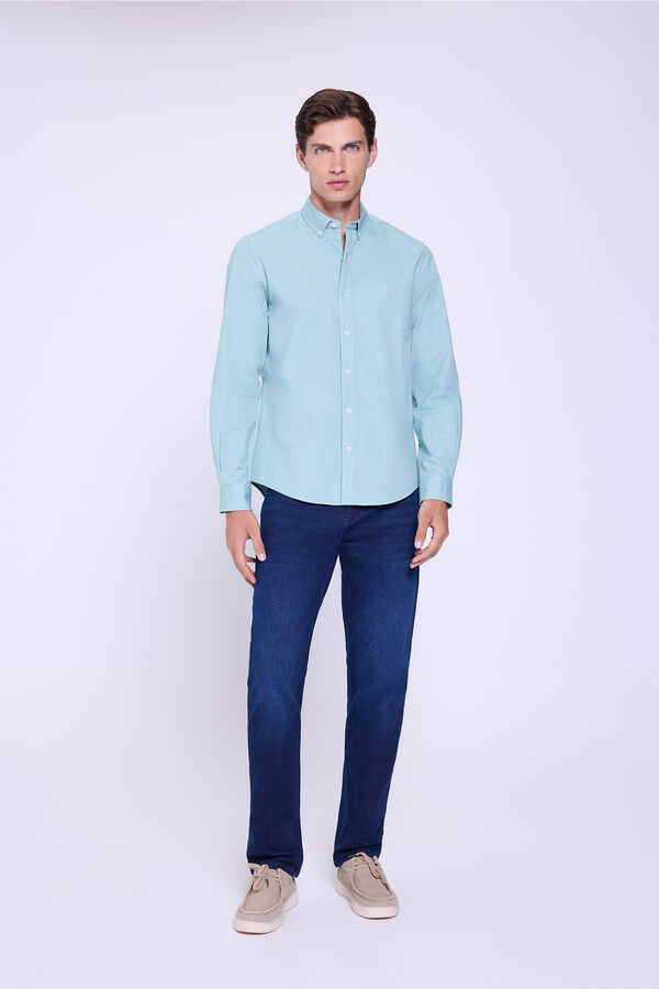 Springfield Camisa Oxford Lisa Botella