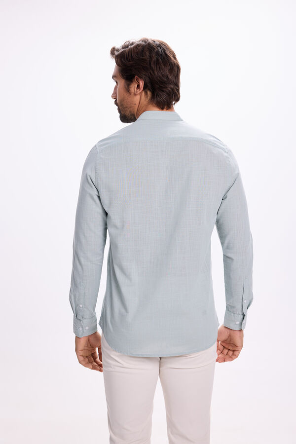 Milano Camisa Mao Polo Azul