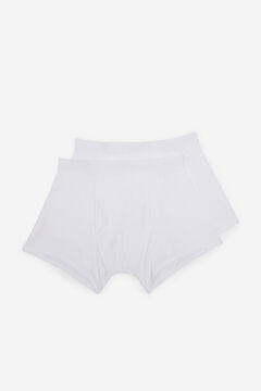 Fifty Outlet Pack 2 boxer blanco white