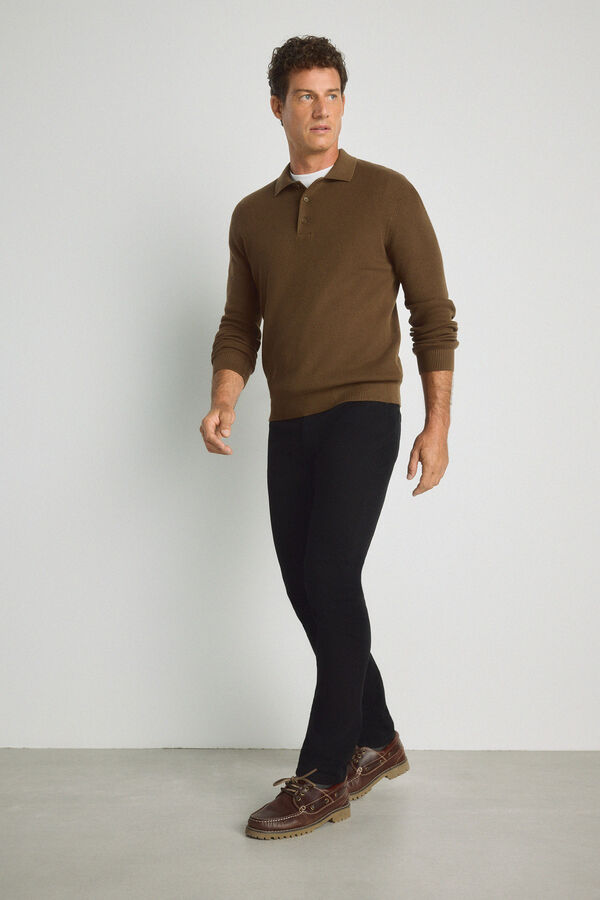Milano Cal&ccedil;as jeans slim fit Preto