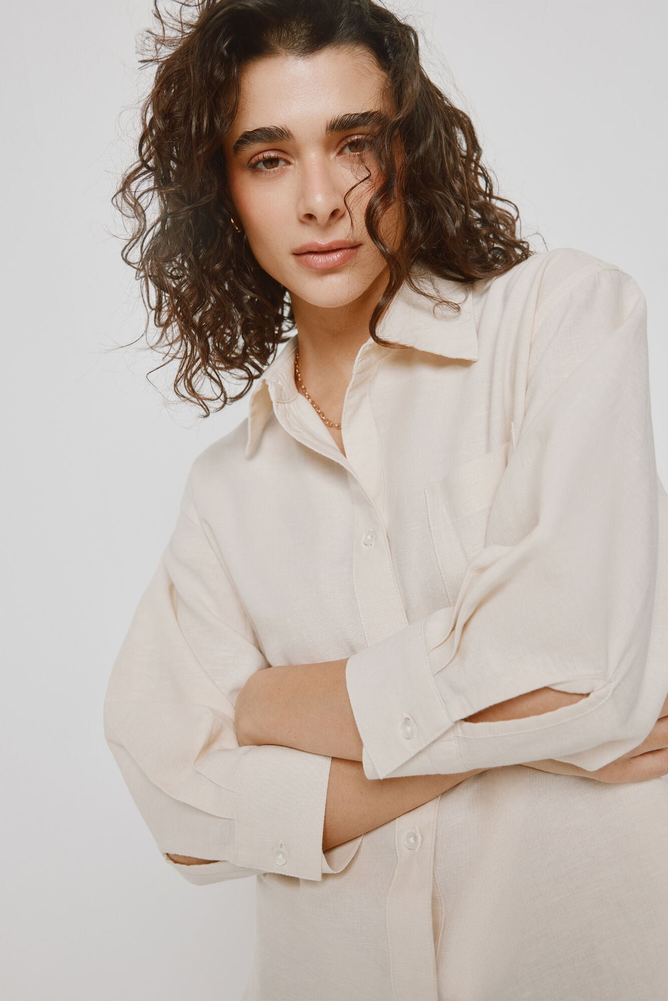 Milano Camisa gola camiseira