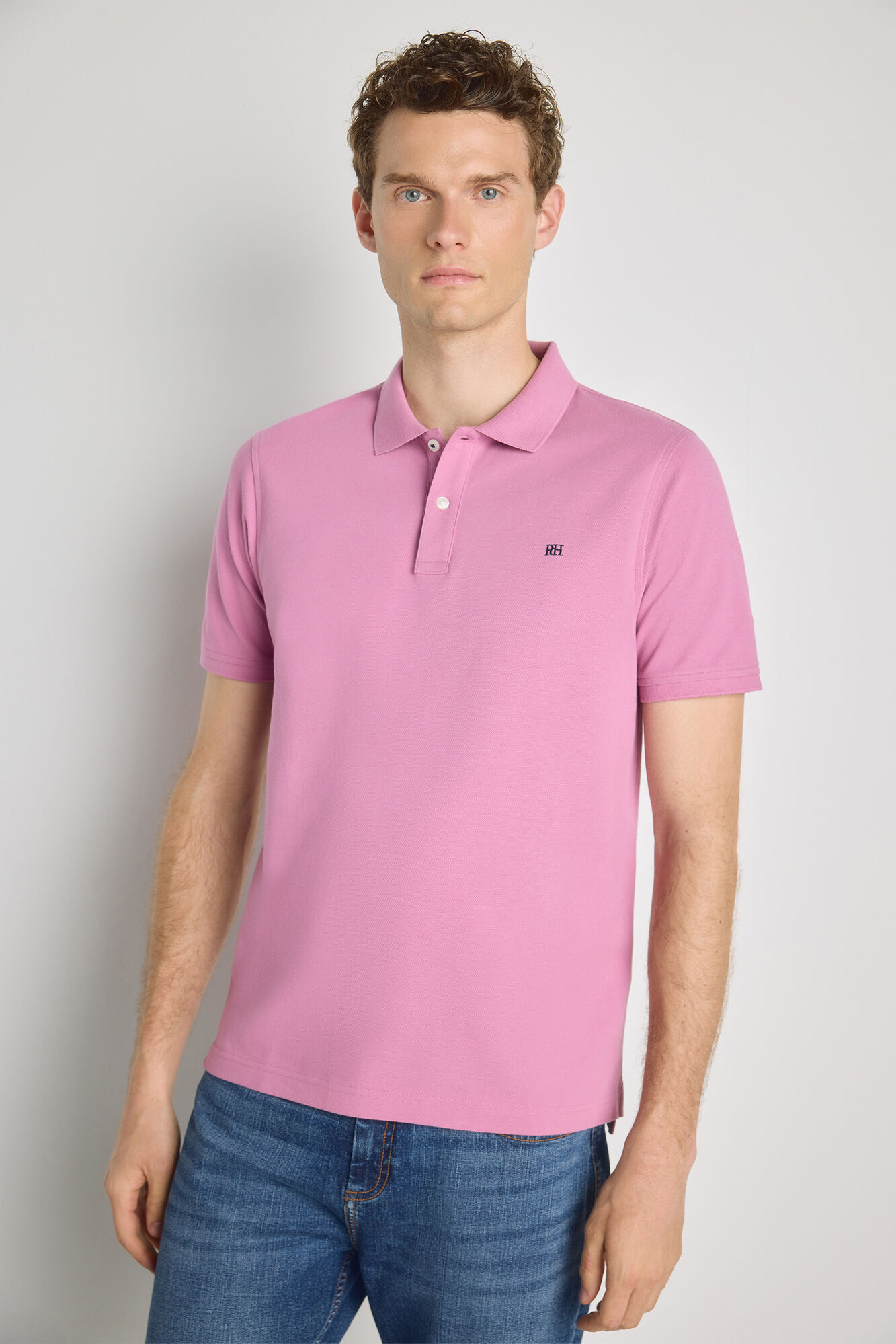 Pedro del Hierro Polo manga corta