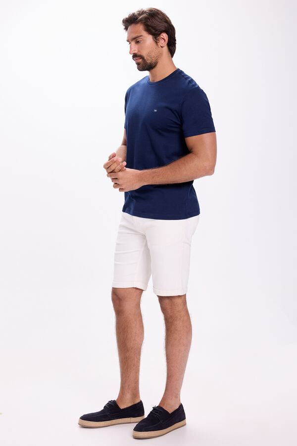Milano Camiseta B&aacute;sica Navy