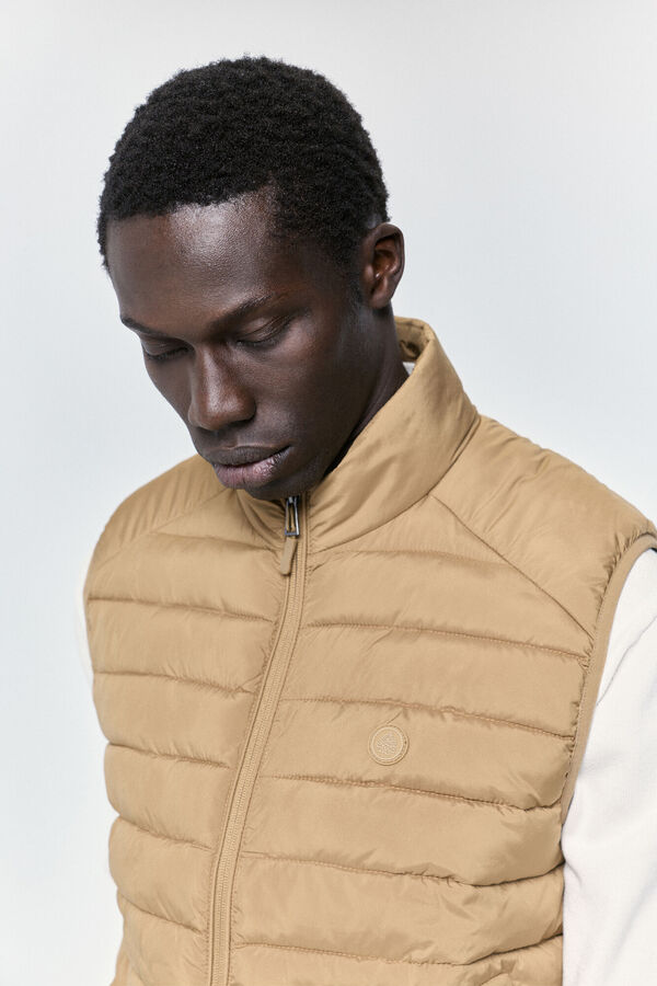 Springfield Chaleco acolchado ultralight Beige/Claro