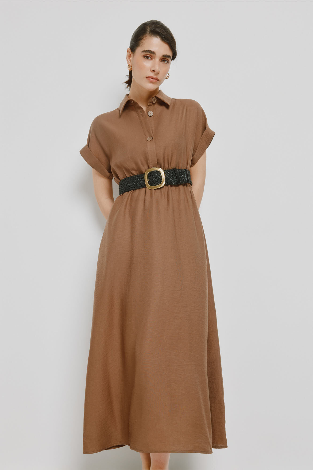 Milano Vestido camiseiro