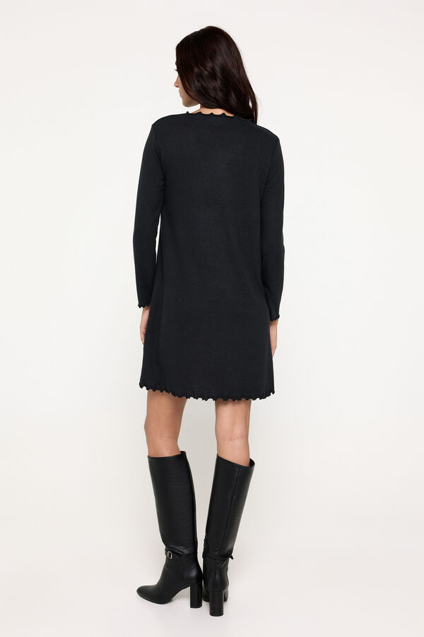 Milano Vestido B&aacute;sico C&aacute;qui m&eacute;dio