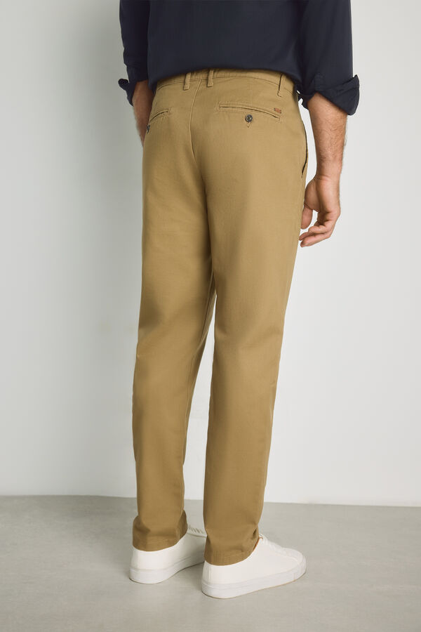 Milano Cal&ccedil;as chino regular fit Camel