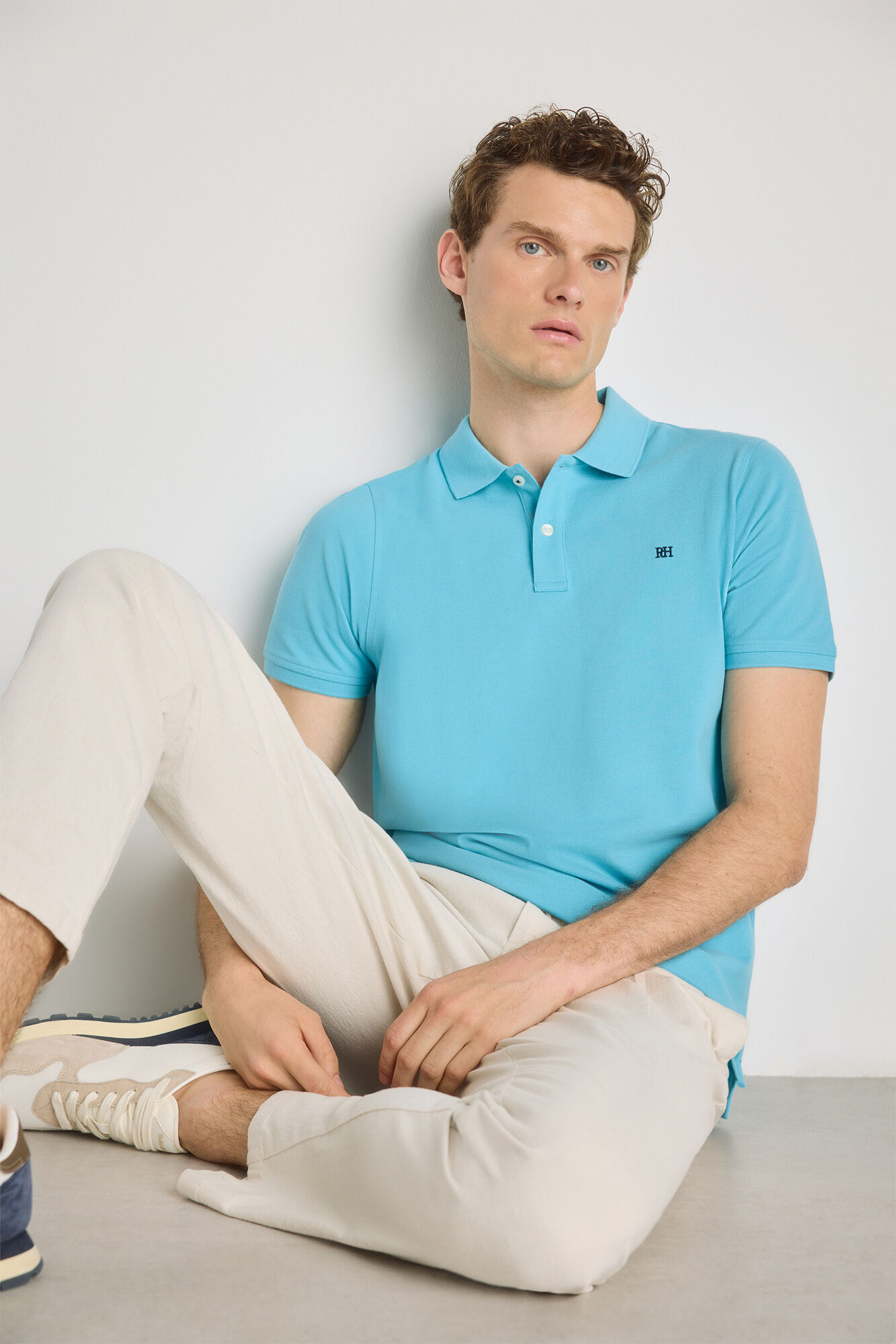 Pedro del Hierro Polo manga corta