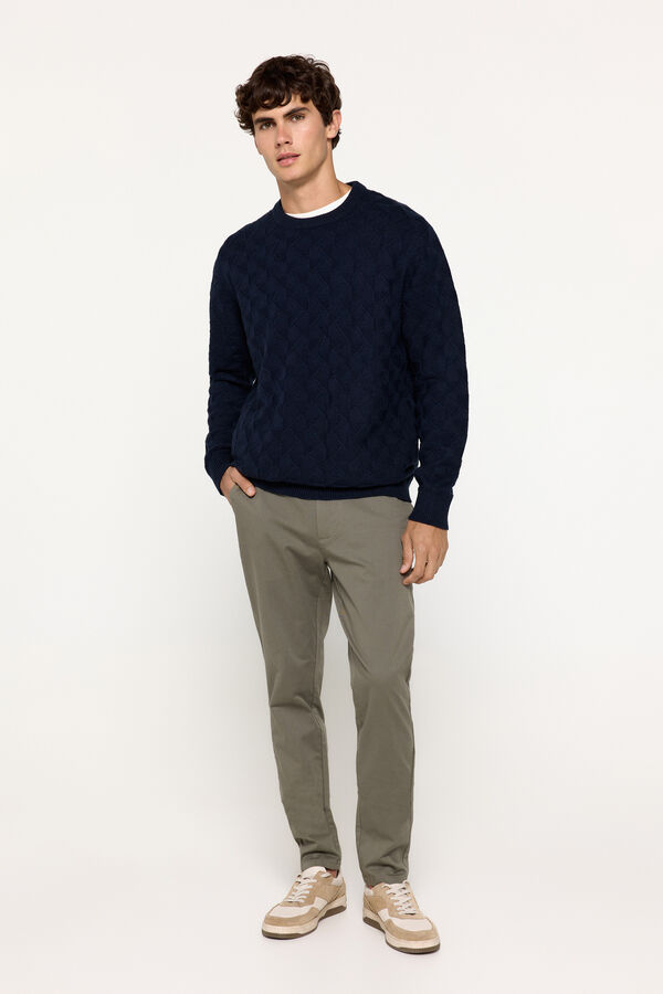 Pedro del Hierro Jersey Estrcutura PdH Navy