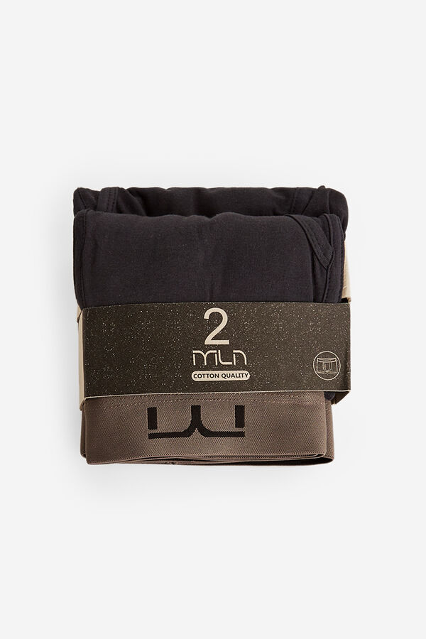 Fifty Outlet Pack boxers algodón Navy