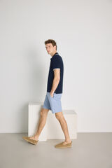 Pedro del Hierro Bermuda lisa Azul Claro