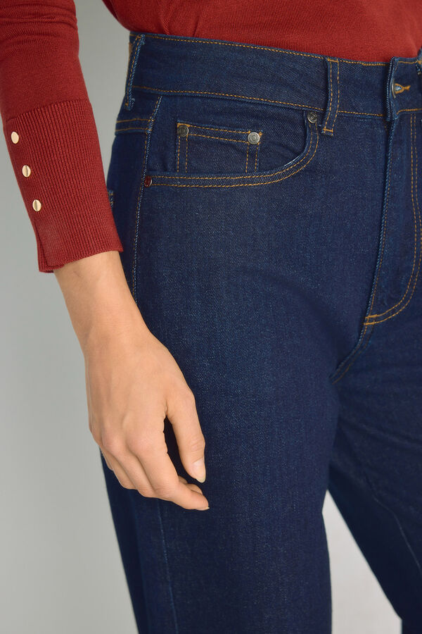 Milano Pantal&oacute;n denim ancho Navy