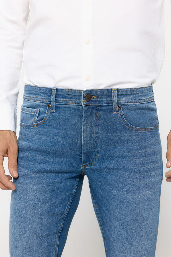 Milano Pantal&oacute;n Denim Skinny Azul