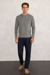 Milano Rotina do Pijama Cinza medio