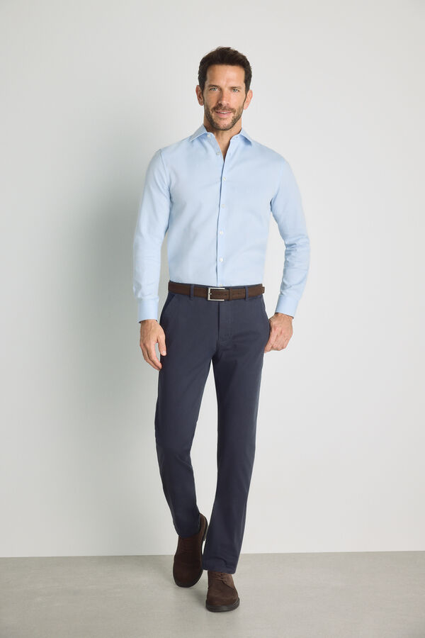 Milano Camisa manga larga Azul Claro