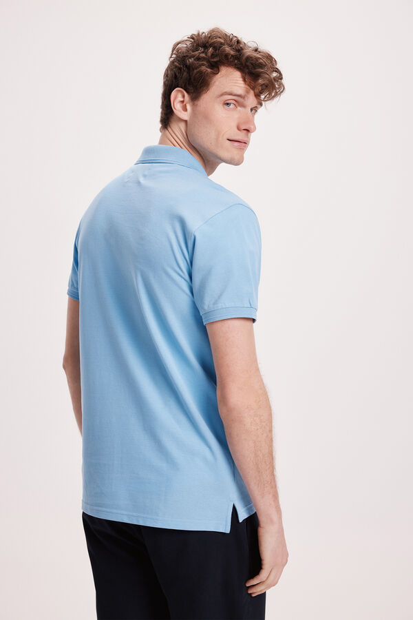 Springfield Polo B&aacute;sico SPF Azul