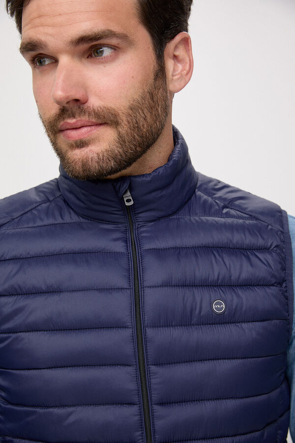 Fifty Outlet Chaleco acolchado ligero Navy