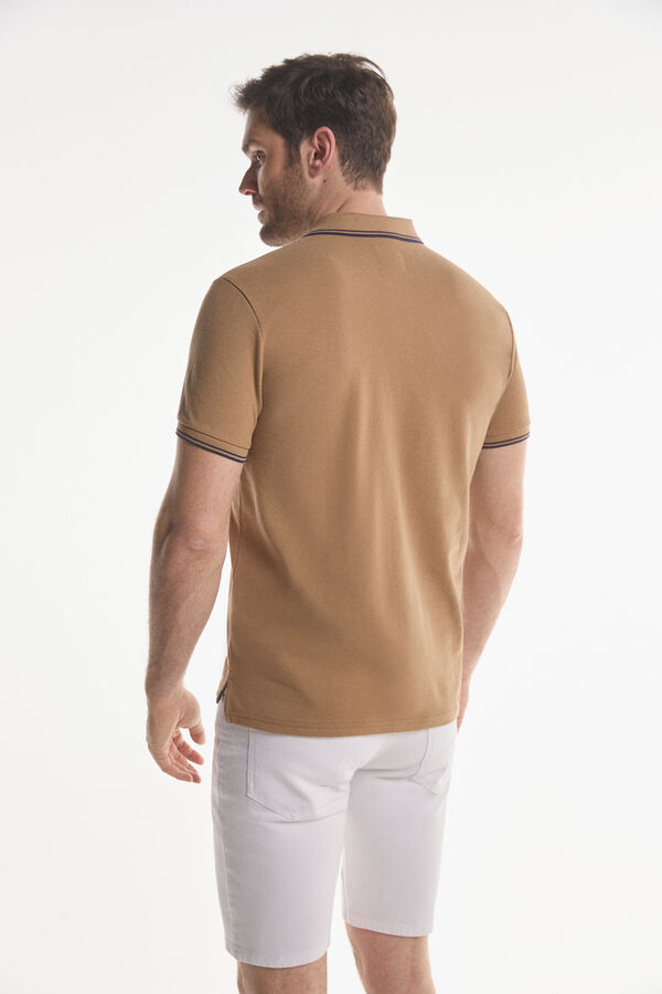 Fifty Outlet Polo Tips Beige