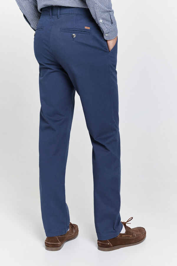 Milano Pantalón chino regular fit Navy