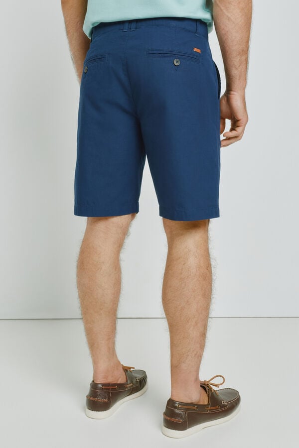 Milano Bermuda lisa Navy