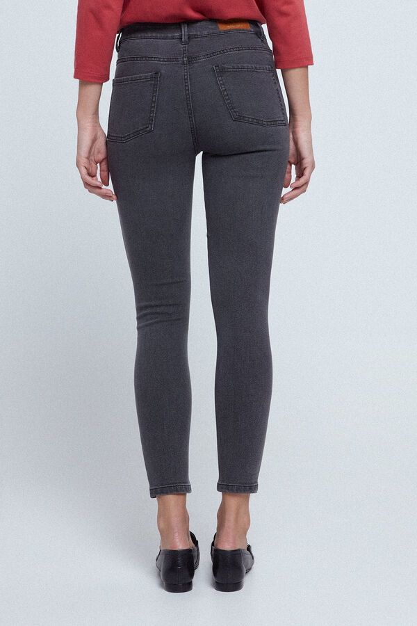 Fifty Outlet Cinco Bolsillos Skinny Gris