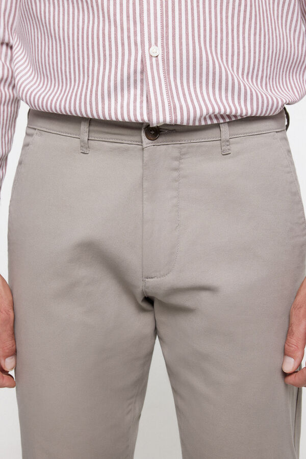 milano Cal&ccedil;as chino confort Marfim