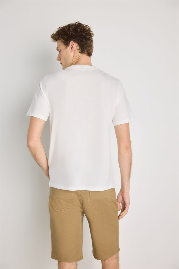 Springfield T-shirt de manga curta Branco