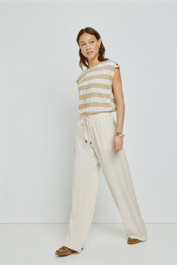 Milano Cal&ccedil;a larga Bege