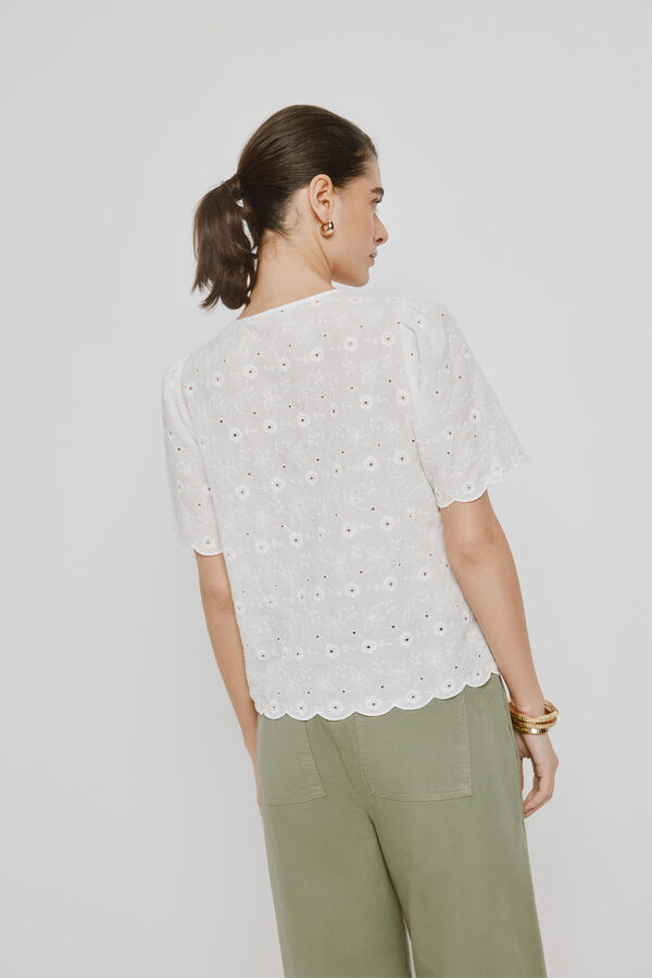 Milano Camisa de manga curta Branco