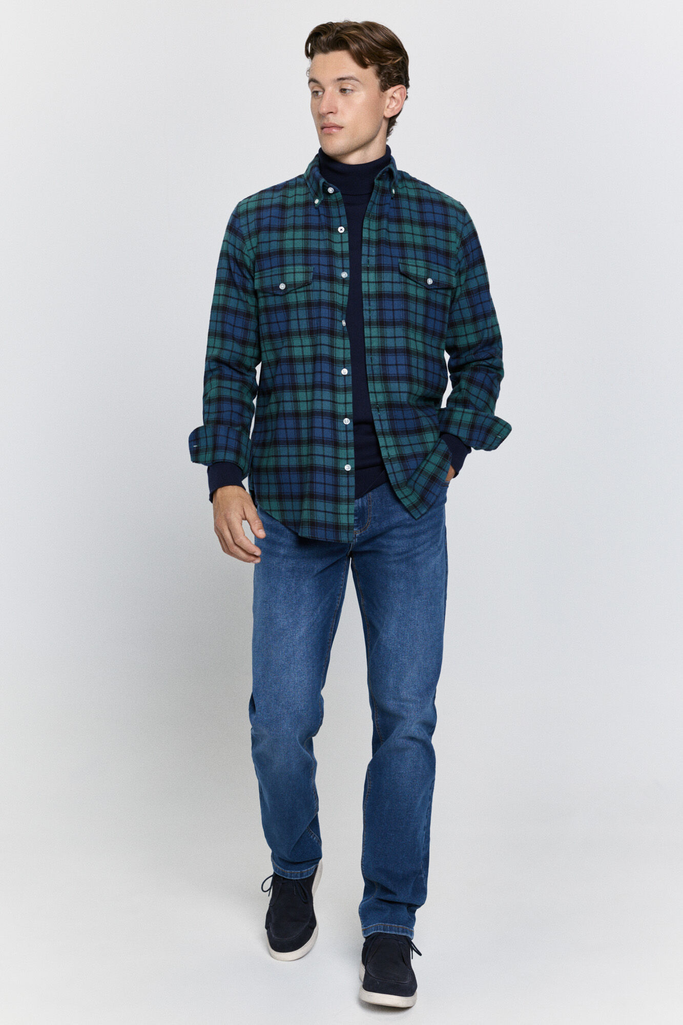 Milano Camisa cuadros relaxed fit