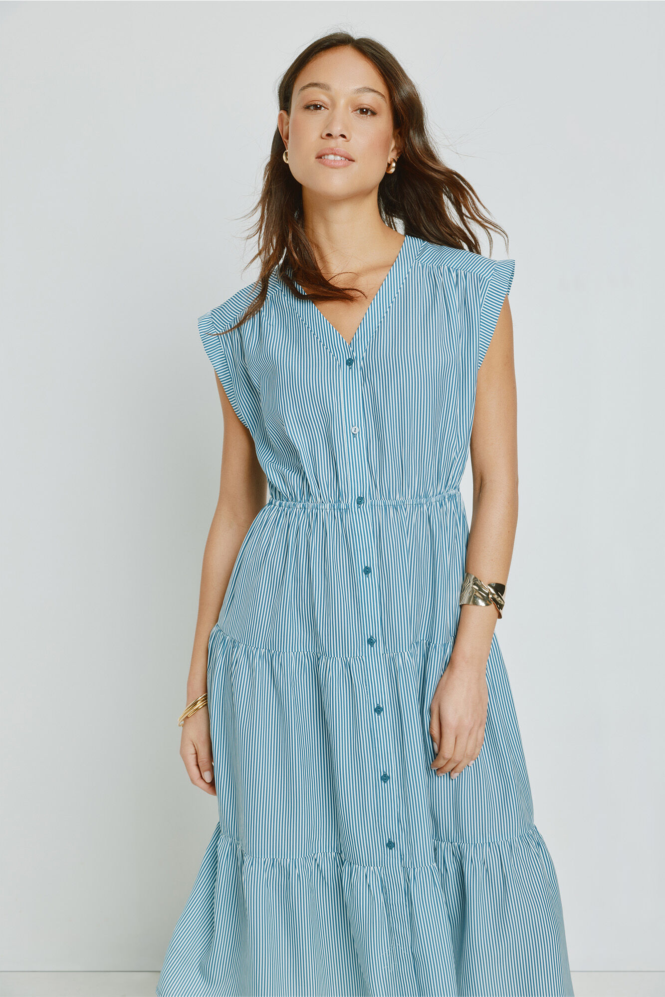 Milano Vestido decote em bico