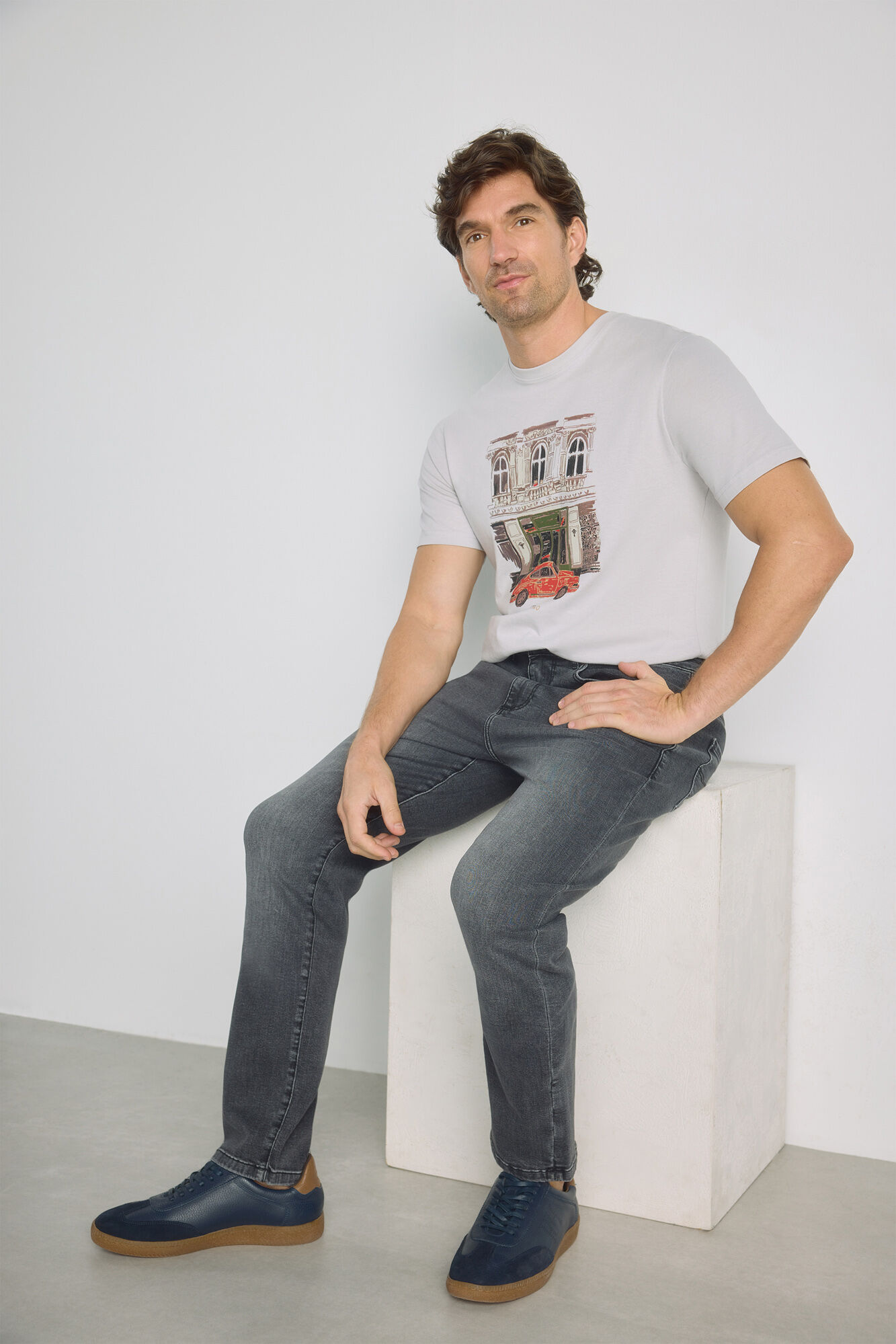 Milano Pantal&oacute;n vaquero regular fit