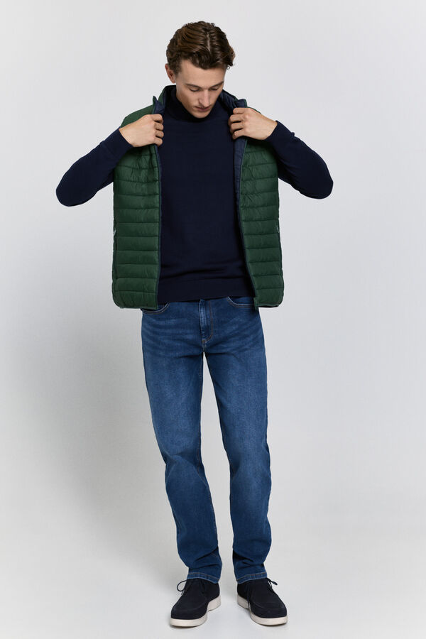 Milano Camisola de gola Marinho