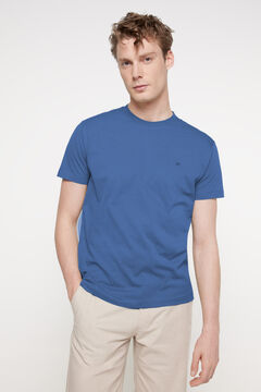 Fifty Outlet T-shirt básica de manga curta Azul