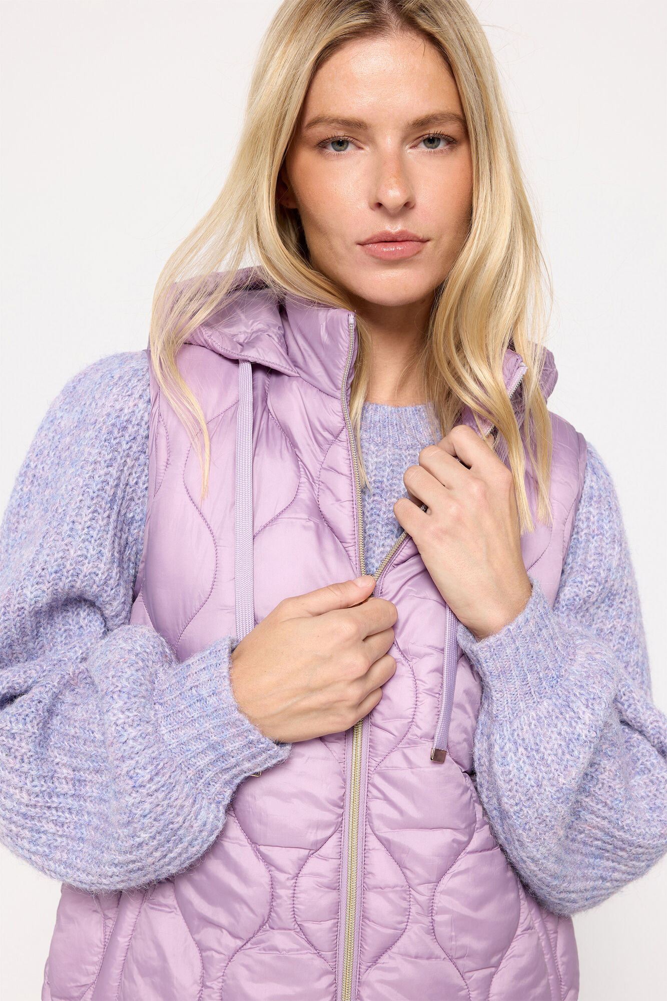 Milano Chaleco acolchado capucha