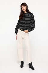 Milano Blusa Fluida Canesu Preto