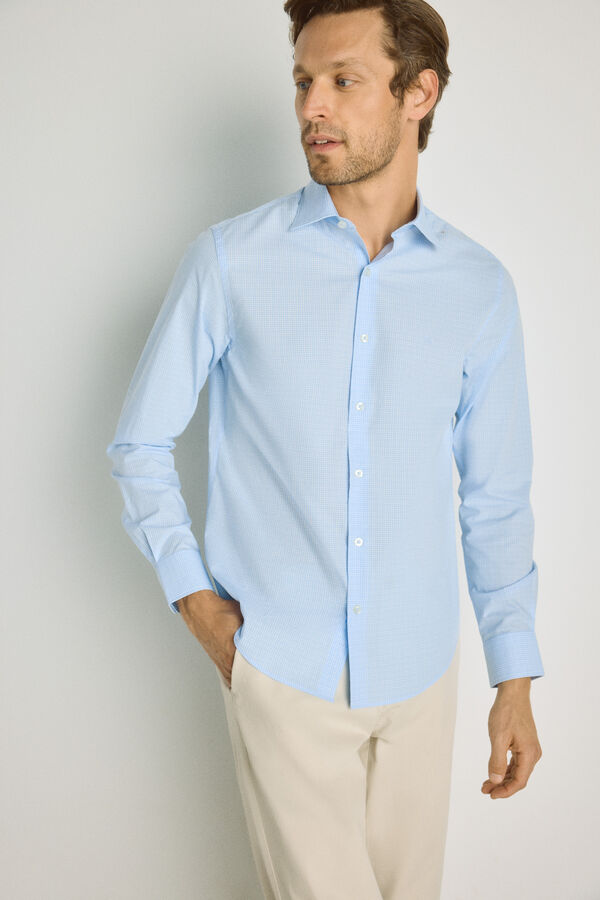 Pedro del Hierro Camisa de manga comprida Azul
