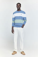 Springfield Jersey fantas&iacute;a cuello caja Azul indigo