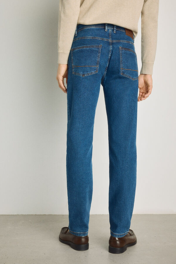 Pedro del Hierro Pantal&oacute;n vaquero regular fit Azul
