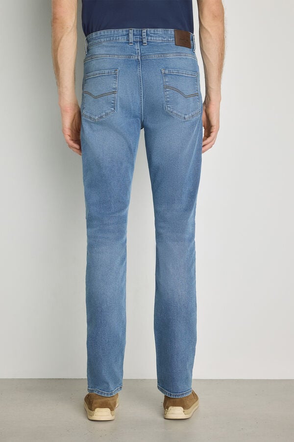 Milano Pantal&oacute;n vaquero slim fit Azul Claro
