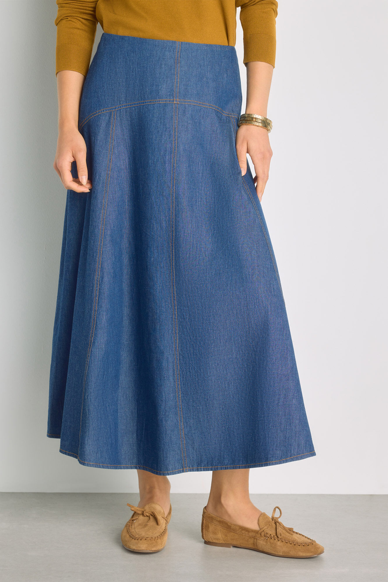 Milano Falda denim