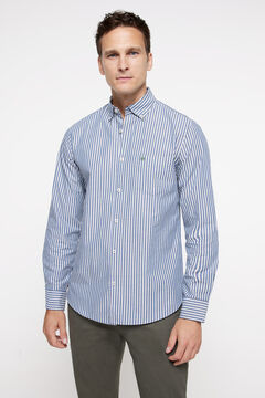 Fifty Outlet Camisa Popelín PdH Rayas Verde