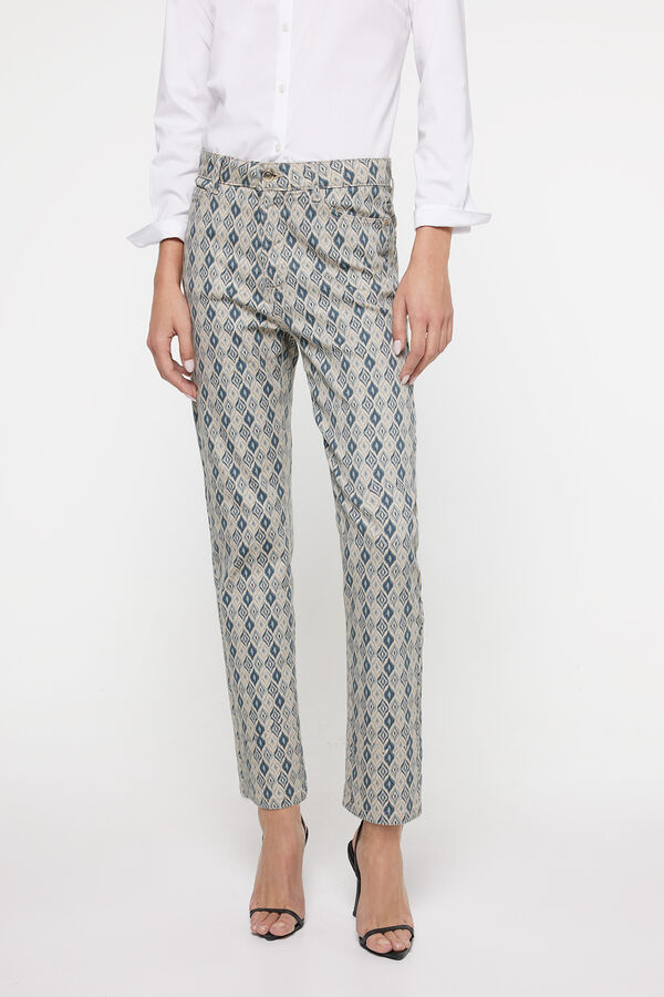 Milano Cal&ccedil;as estampadas Estampado verde