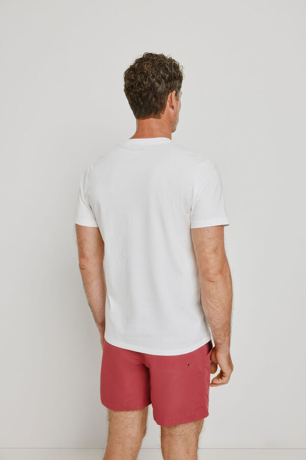 Springfield T-shirt de manga curta Branco
